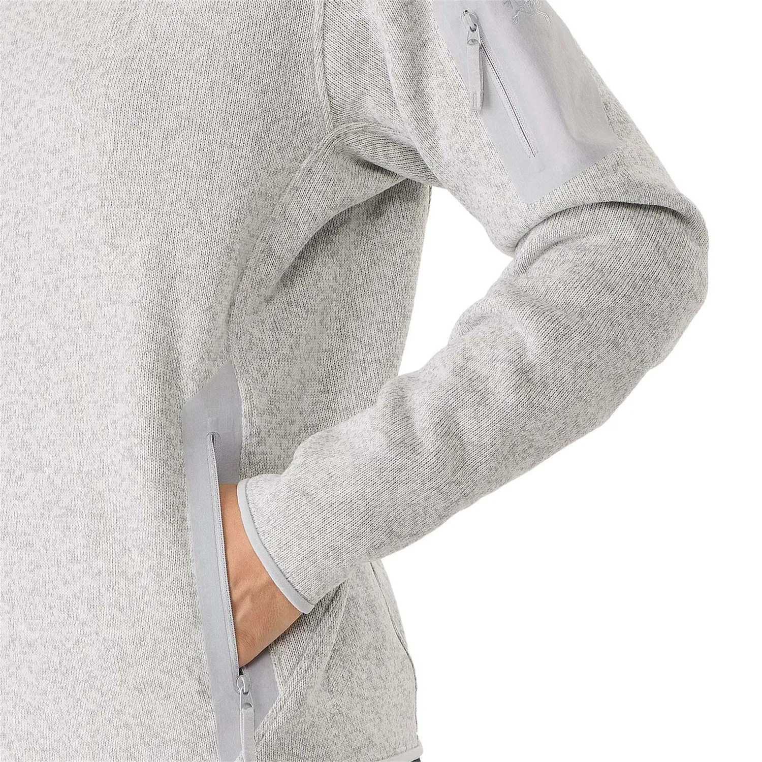 Arc'teryx Covert sweatshirt with hood, gray