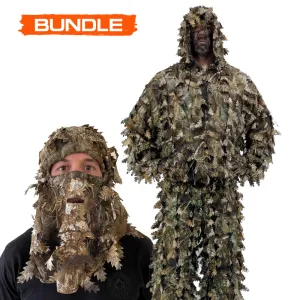 Arcturus 3D Leaf Suit   Face Mask - Realtree EDGE