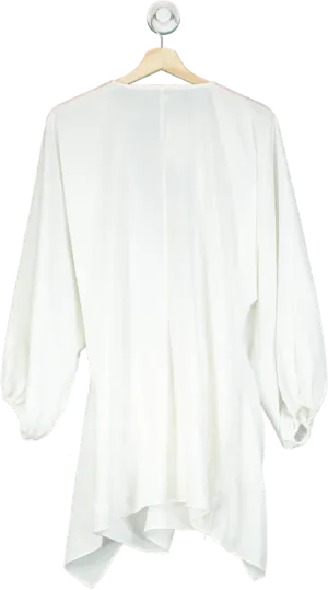 Aria Cove White Long Sleeve Blouse UK 10