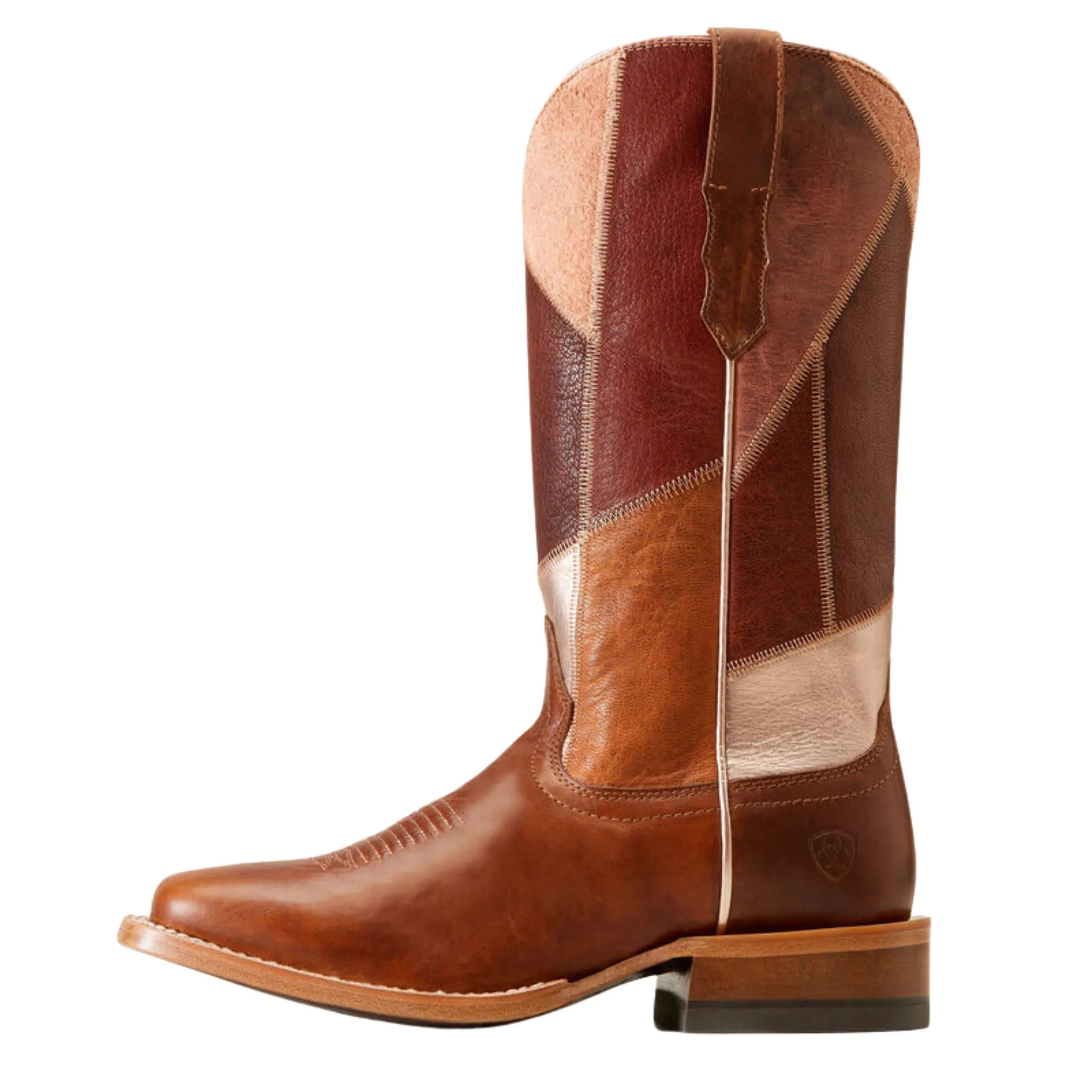 ARIAT WOMEN'S FRONTIER PATCHWORK WESTERN BOOT - 10047049