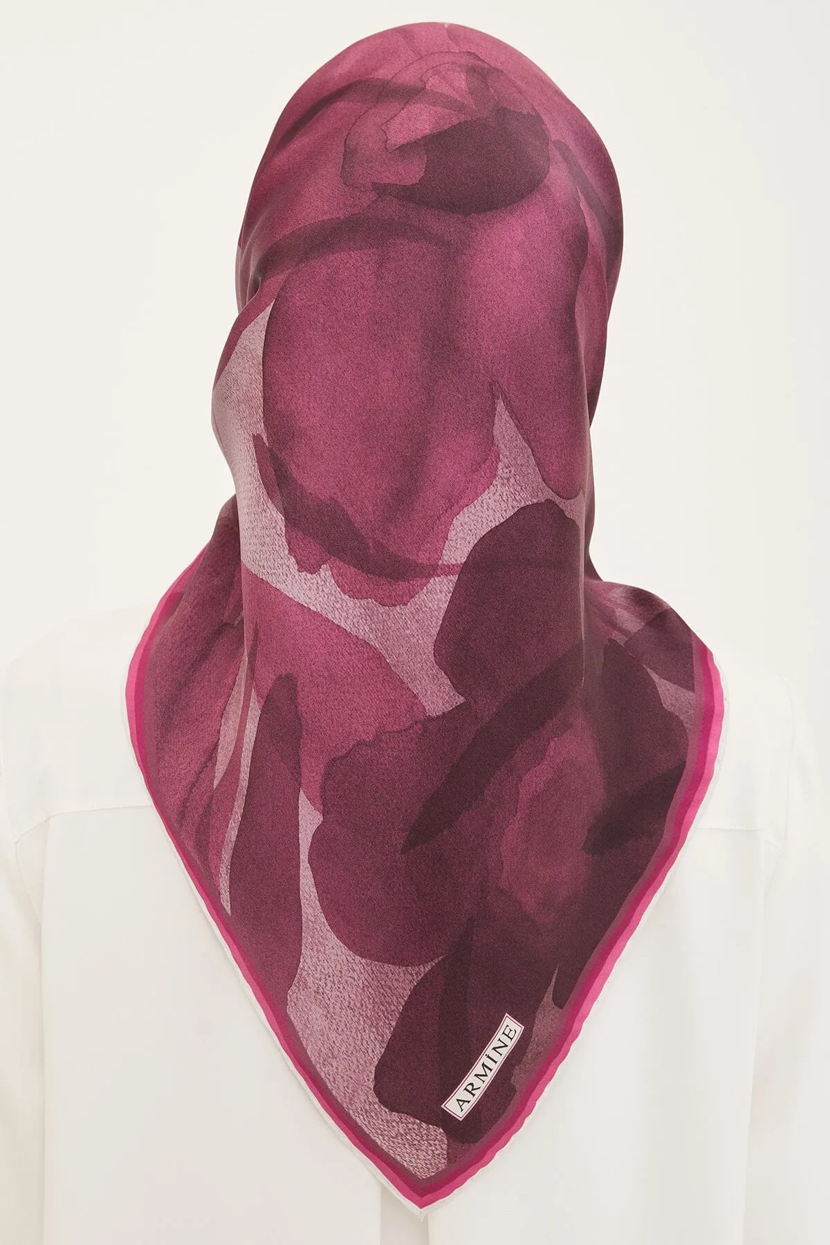 Armine Grace Floral Silk Scarf #50