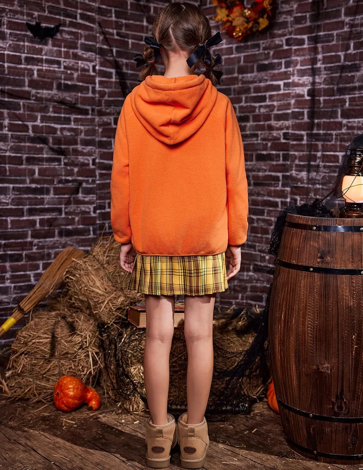 Arshiner Girls Fleece Pullover Hooded Sweatshirt Colorblock Sherpa Hoodie