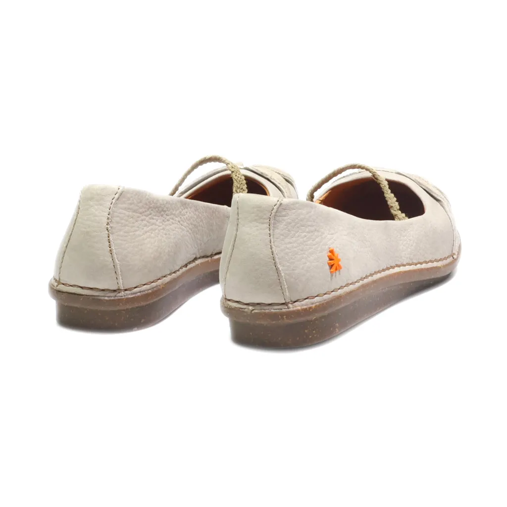 Art Ballerinas Leather Beige Colour For Women