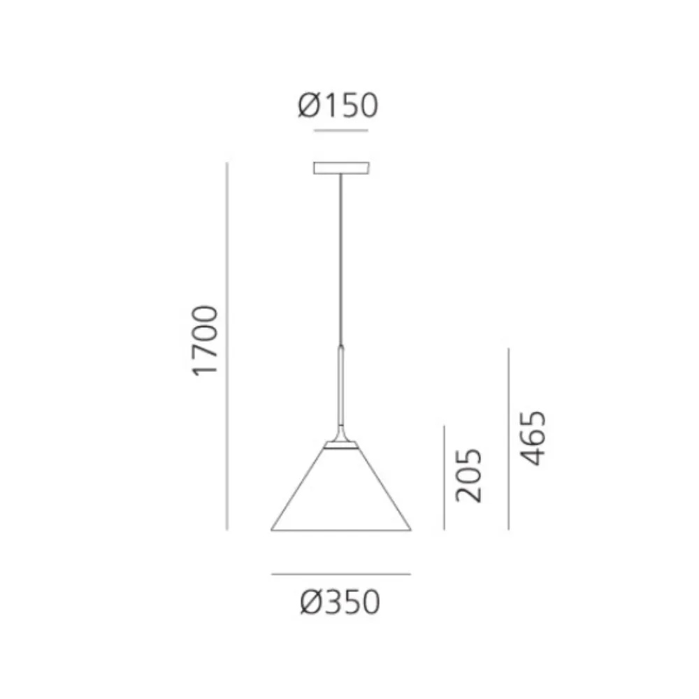 Artemide Look At Me 35 Suspension - suspension lamp LED