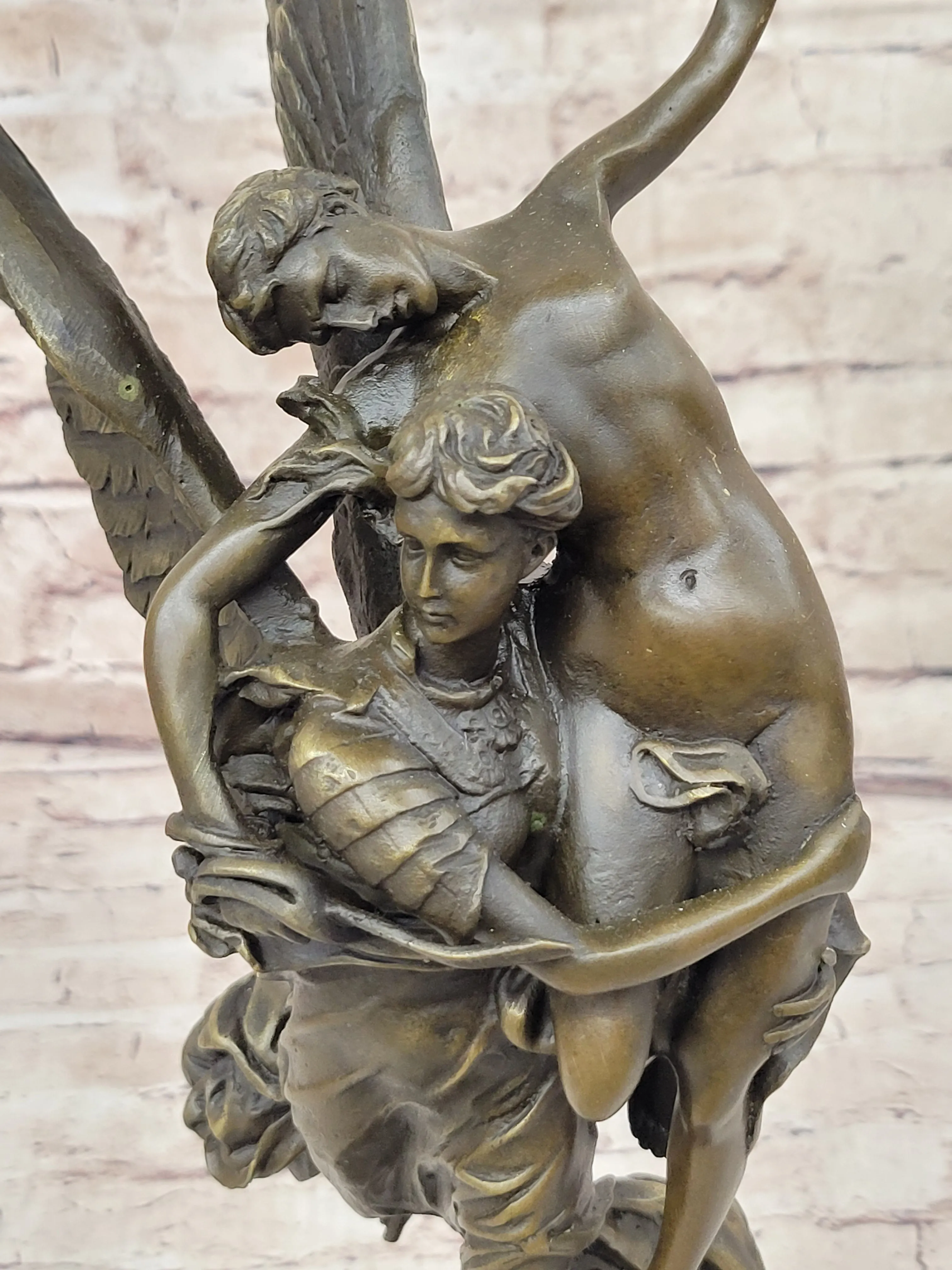 Artwork by Marius-Jean-Antonin Mercie, GLORIA VICTIS, Made of bronze,