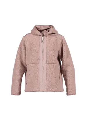 Arven teddyfleece Jacket - Smoked Powder