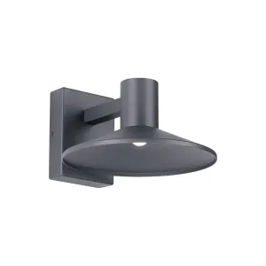 Ash 10 In. LED Hi-Output Outdoor Wall Sconce 675 Lumens 2700K Bronze Finish Clear Lens