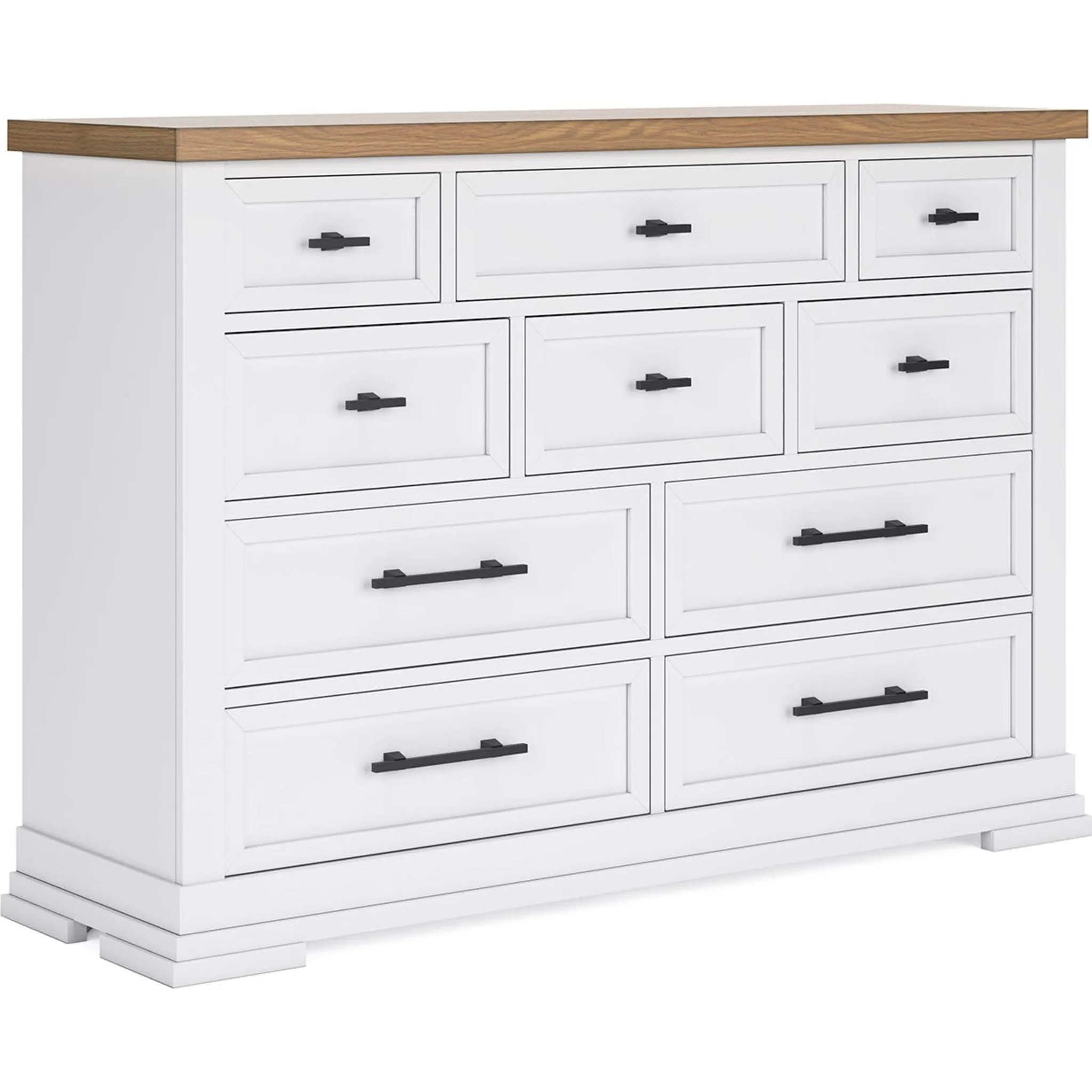 Ashbryn Dresser - White/Natural