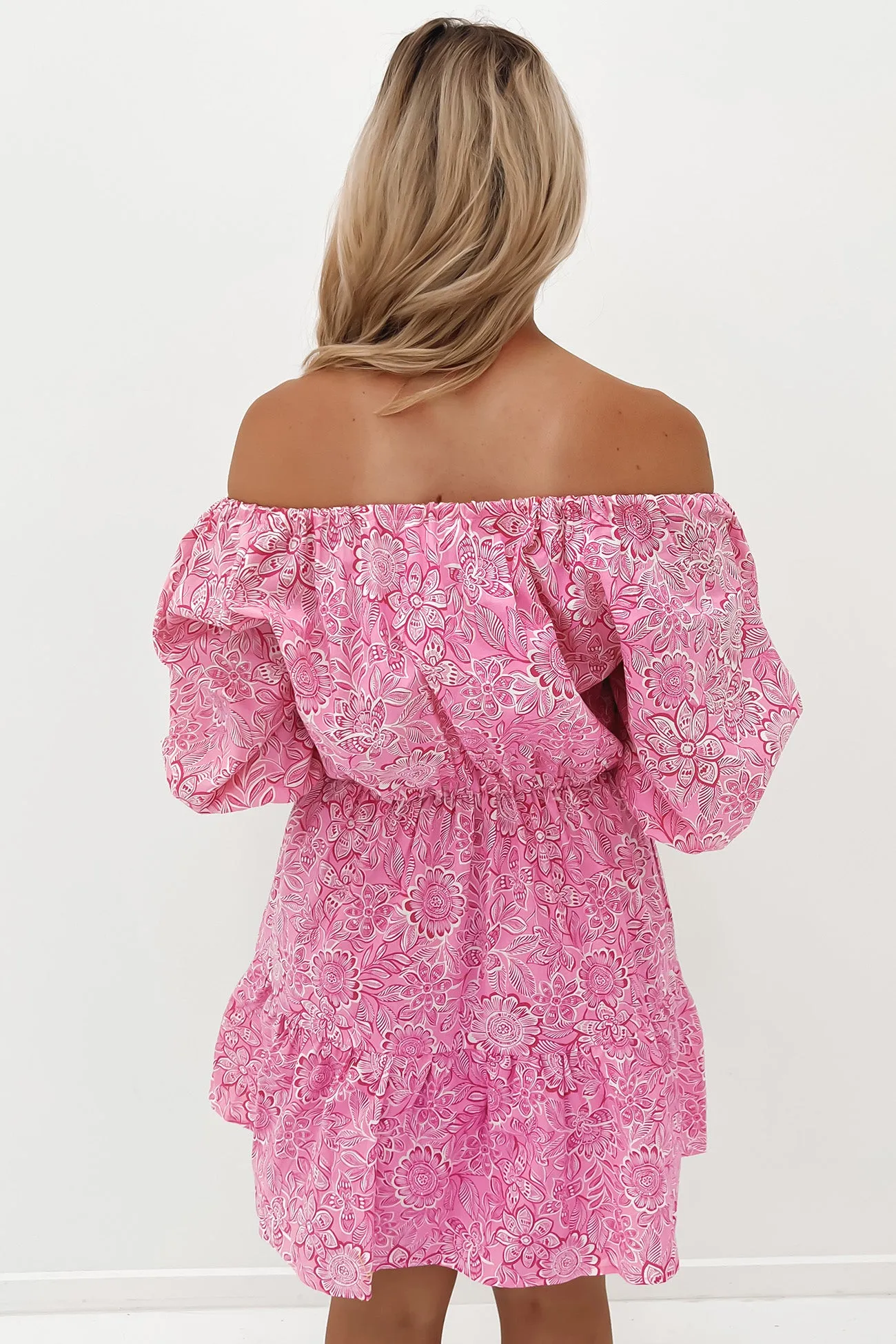 Aurelia Mini Dress Pink