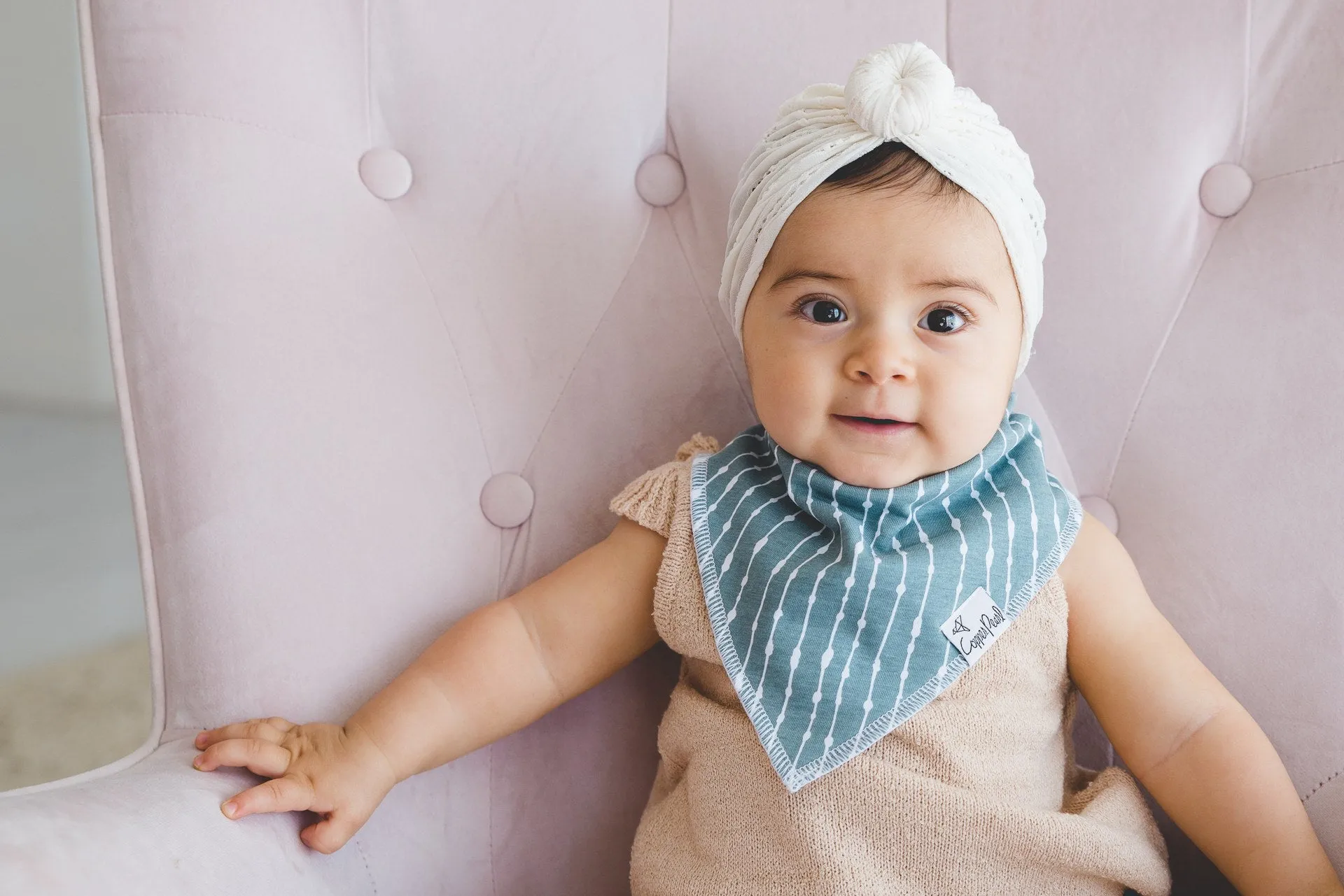 AUTUMN BABY BANDANA BIB SET