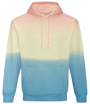 AWDis Tie-Dye Hoodie | Pastel Sunset Dip