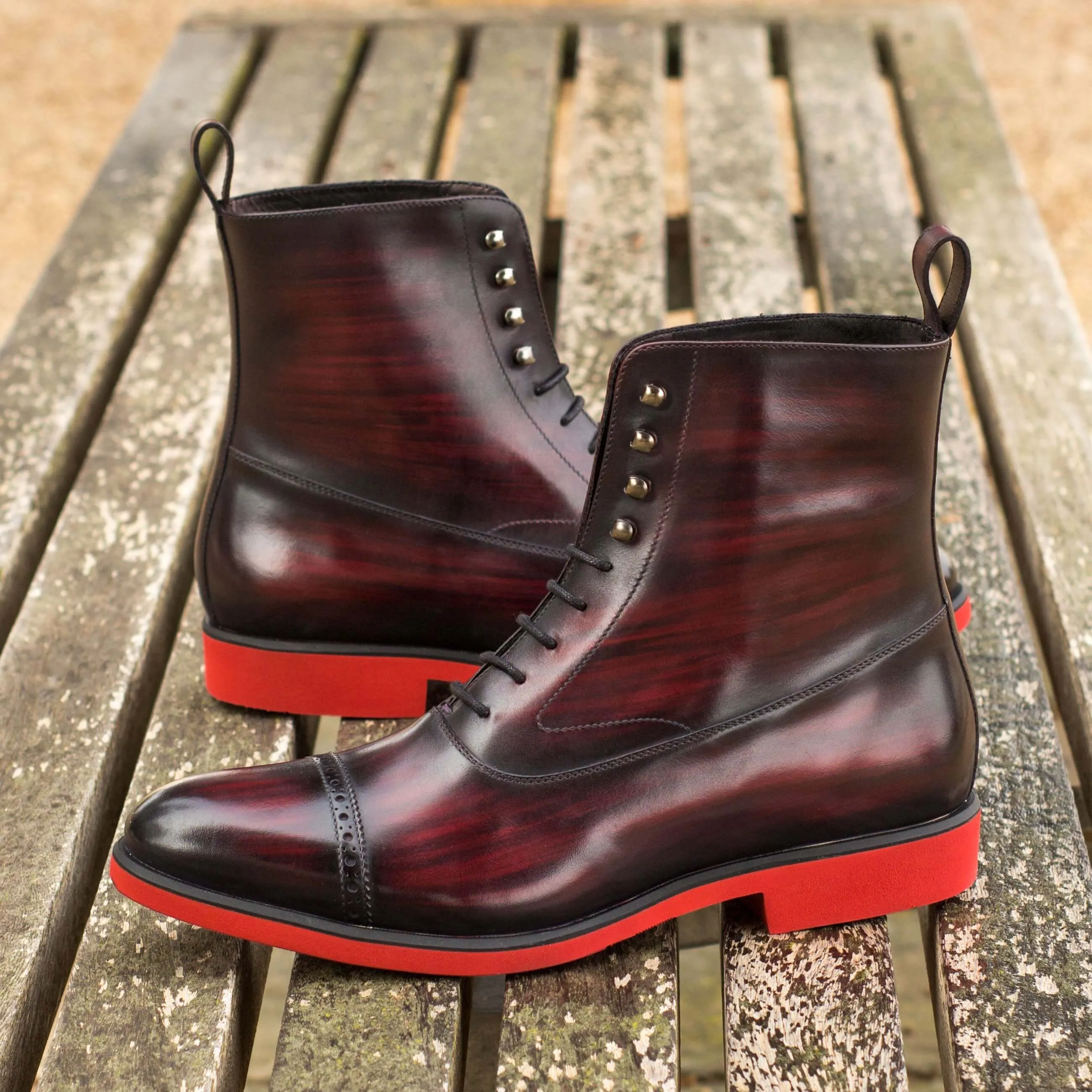 B61 Balmoral Patina Boots