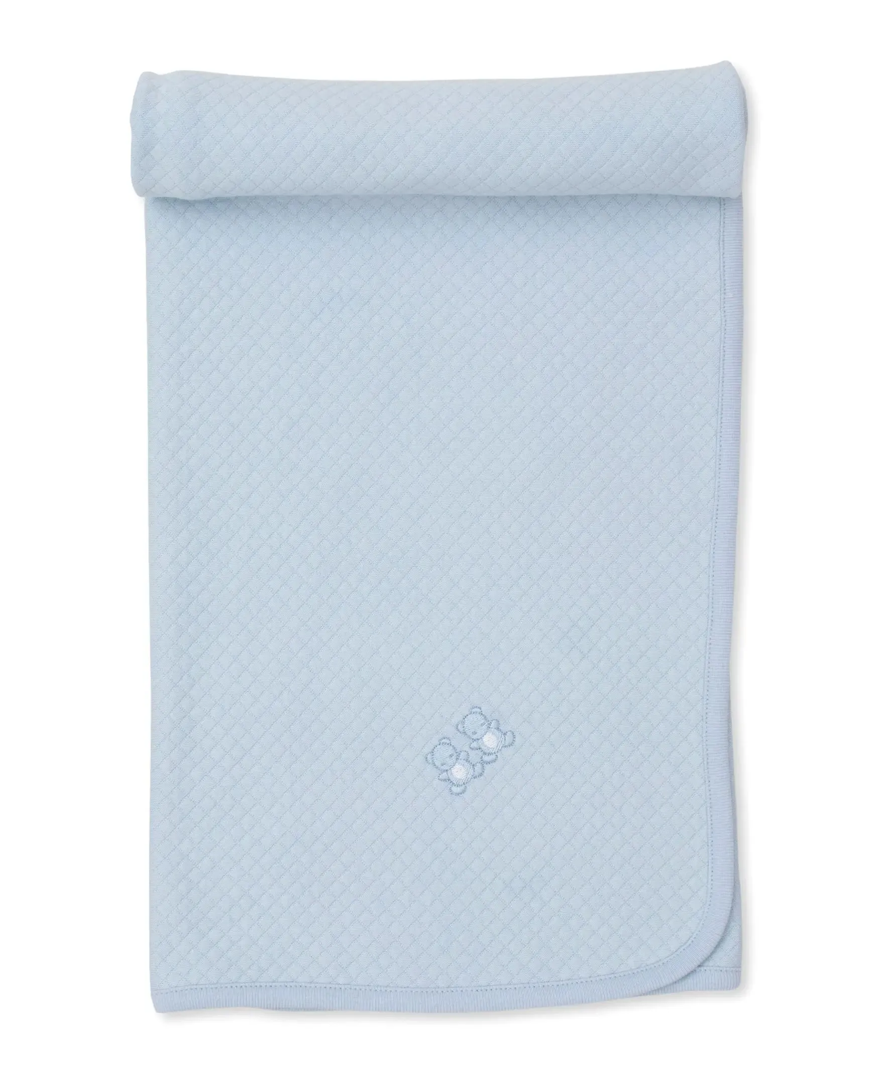Baby Boys Jacquard Receiving Blanket - Baby Bear Cub