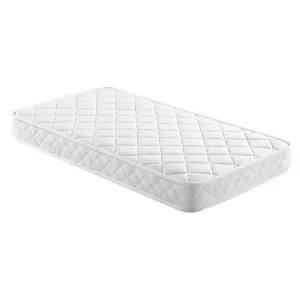 Baby Cot White Pocket Spring Mattress 13cm Thick