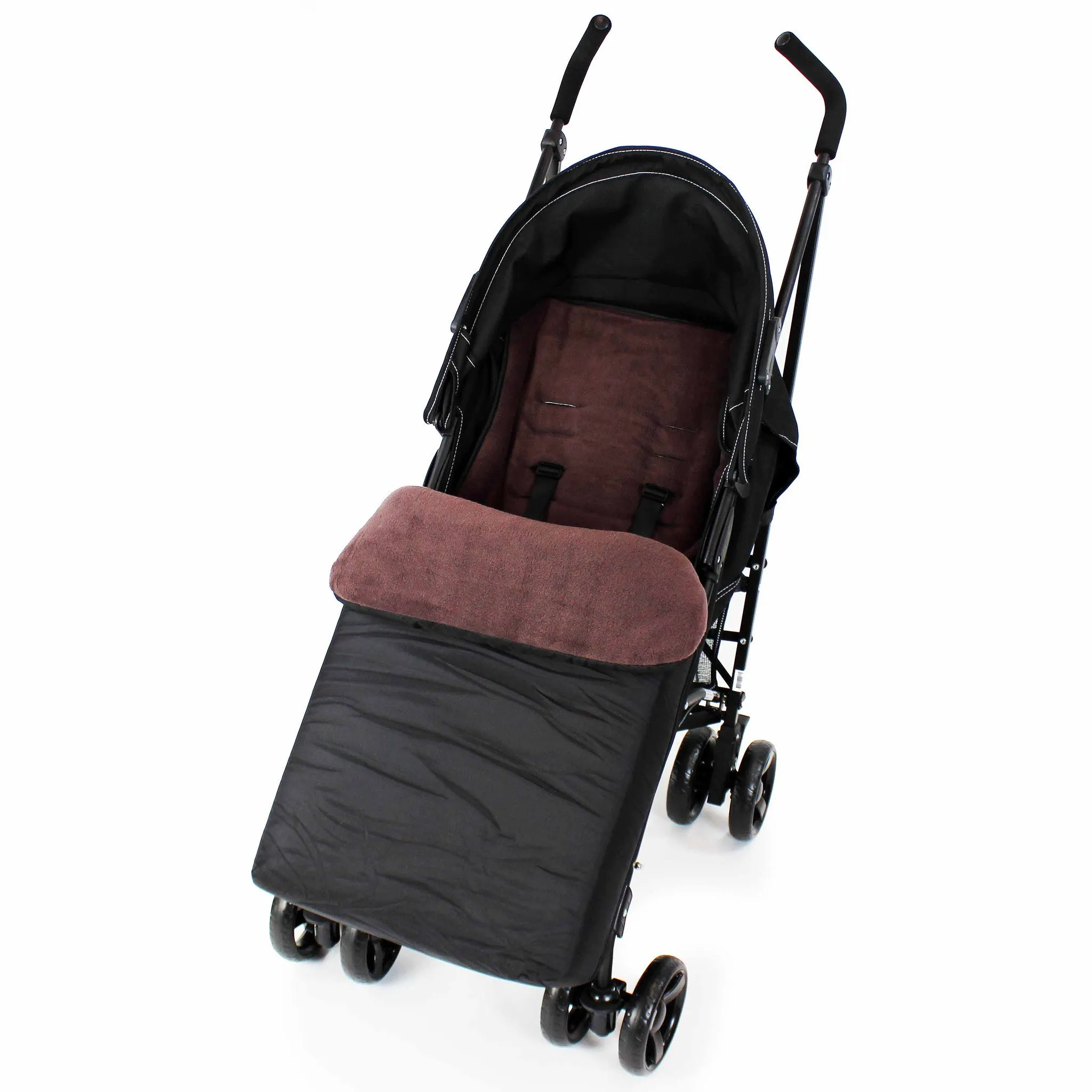 Baby Footmuff  Warm Cosy Fleece 95x45 cm for Pushchairs, Prams, and Travel