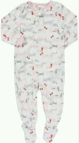 Baby Girl's Sleep Play Footed Pajamas  Footed Sleeper