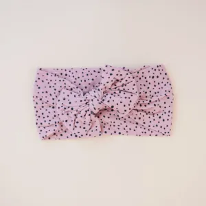 Baby Headband | Trendy Dalmatian Dot | Golden Dot Lane