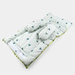 Baby Pillow Set with Soft Carry Sheet