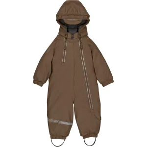 Baby PU Snowsuit - Chocolate Chip
