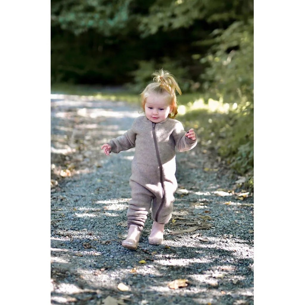 Baby Wool Suit (Rib Cuffs) - Melange Denver