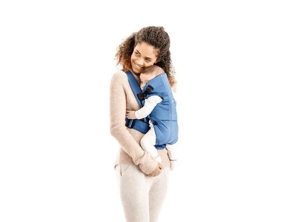 BabyBjorn Baby Carrier Mini - Vintage Indigo Cotton
