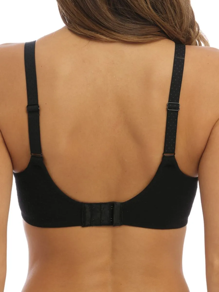 Back Appeal Minimiser Bra - Black