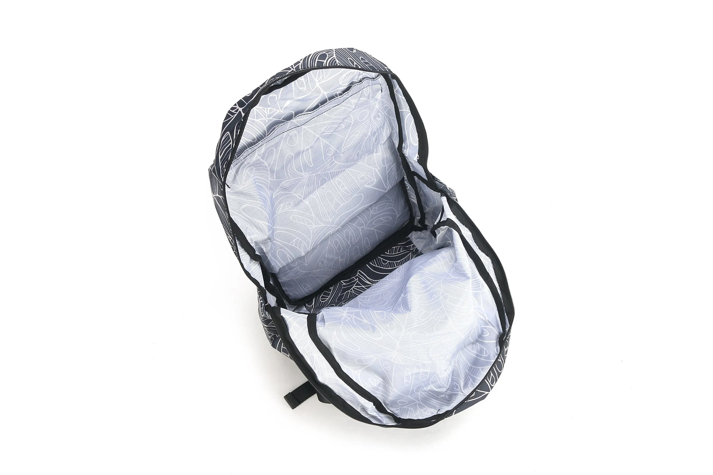 Backpack Melanie Monstera Lines Navy