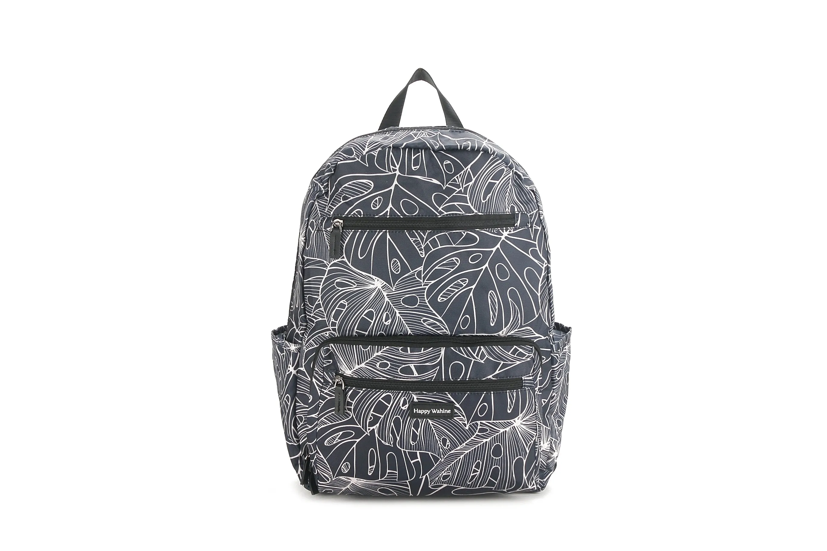 Backpack Melanie Monstera Lines Navy