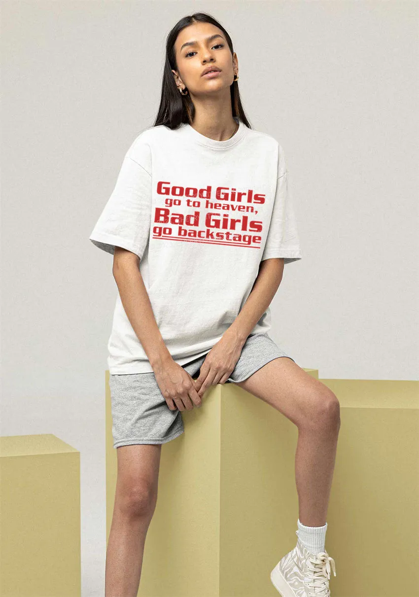 Bad Girls Go Backstage Y2K Chunky Shirt Cherrykitten
