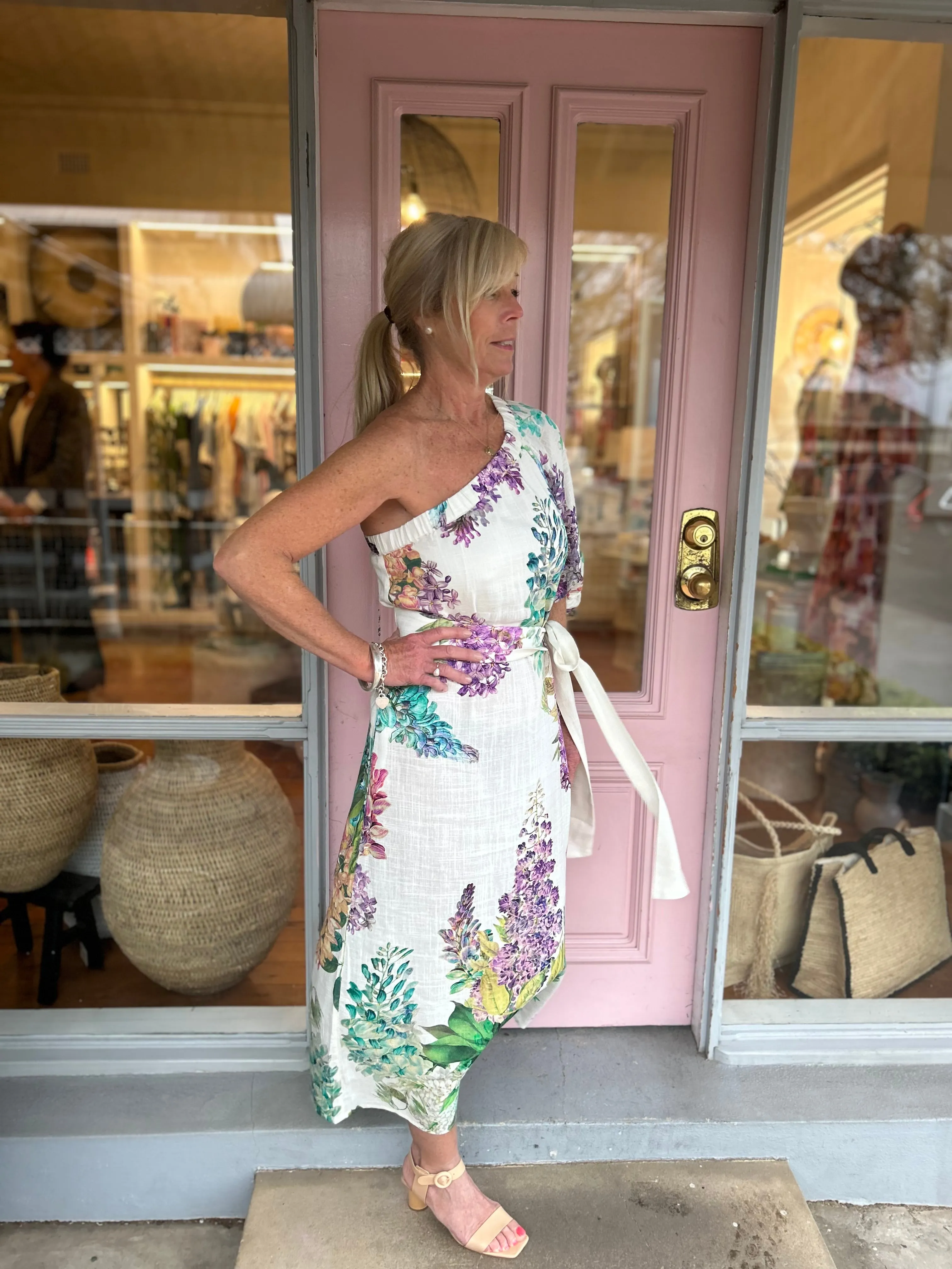 Bahia One Shoulder Dress