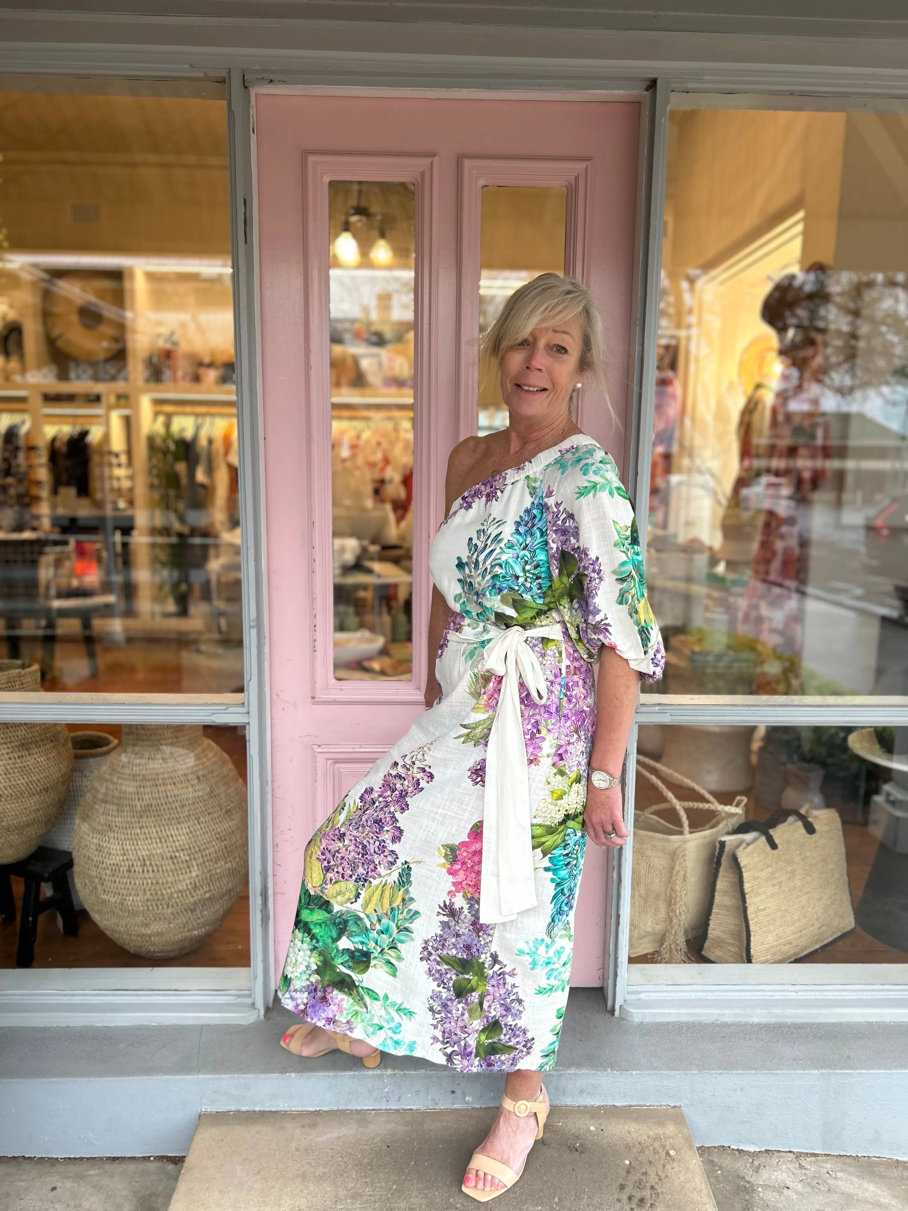 Bahia One Shoulder Dress