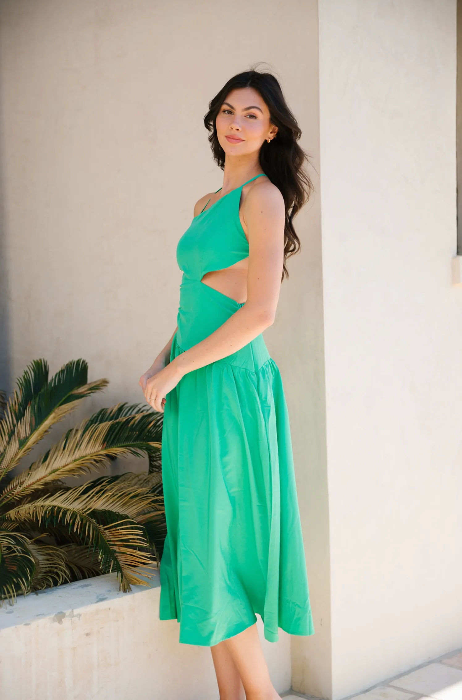 'Bailey' Sleeveless Cutout Dress