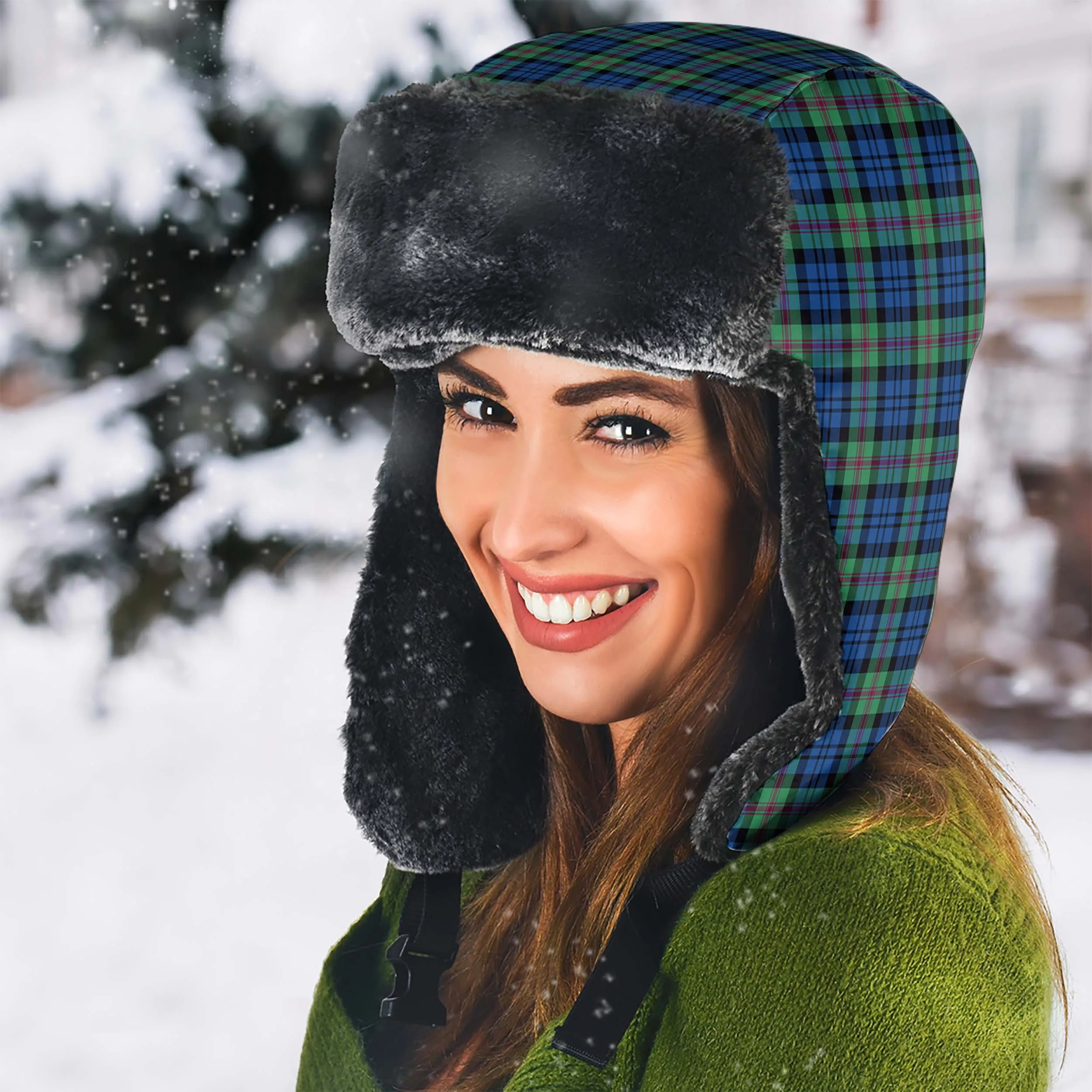 Baird Ancient Tartan Winter Trapper Hat