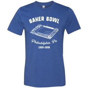 Baker Bowl T Shirt | Baker Bowl Heather True Royal T Shirt