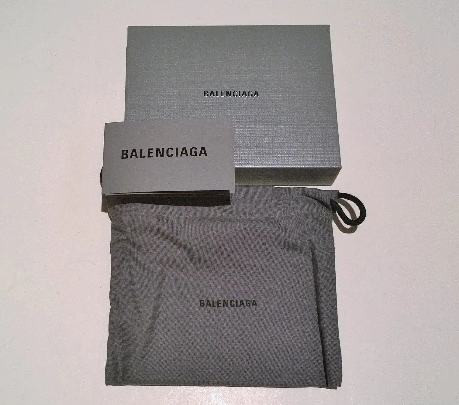 Balenciaga Black Patent Leather Card Case B Logo Croc Embossed Wallet Coin Holder