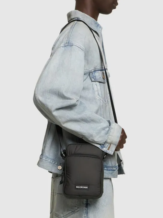 Balenciaga   Explorer zipped crossbody pouch 