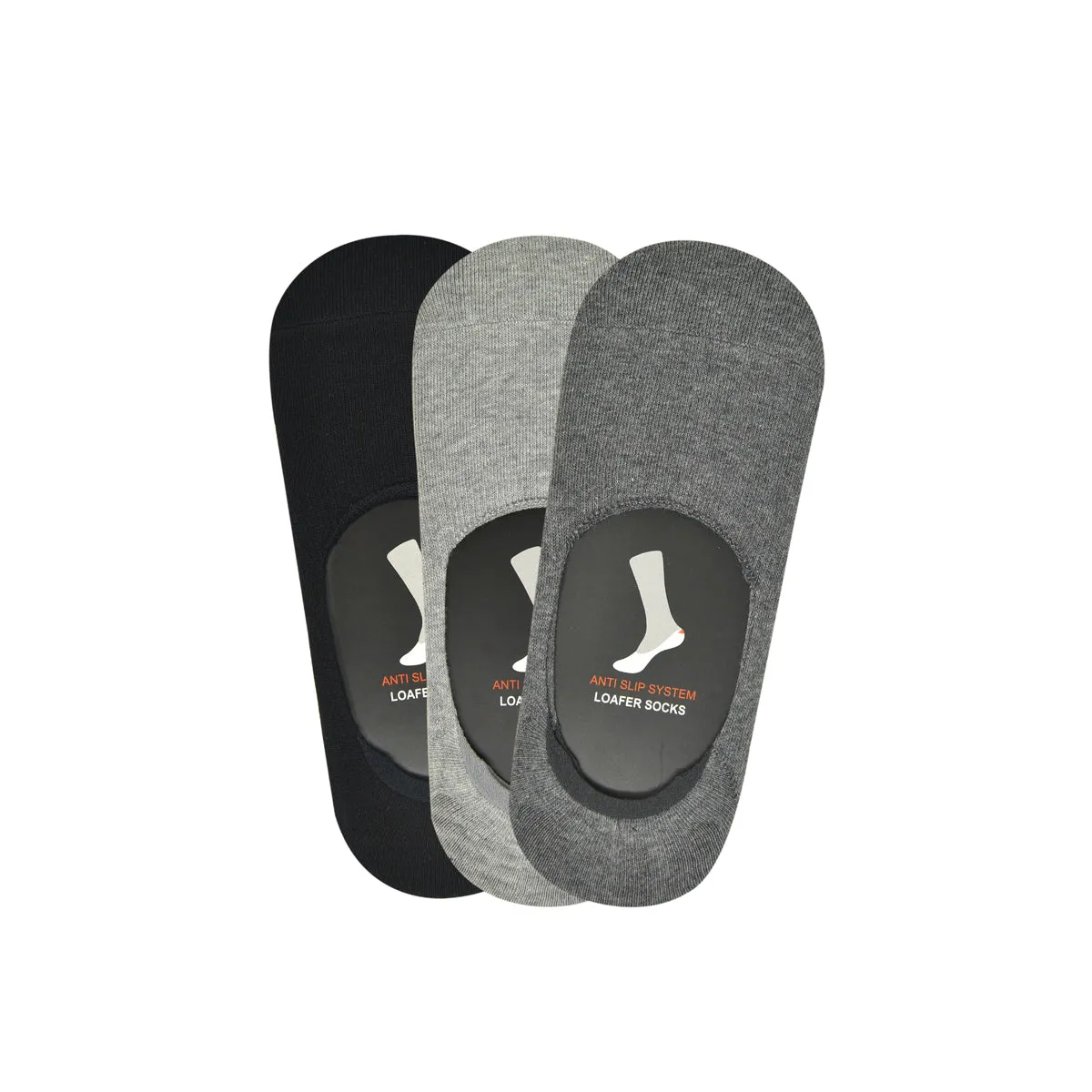 Balenzia Loafer Socks for Men  (Pack of 3 Pairs/1U)