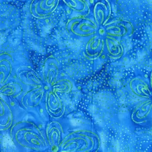 Bali Blooms Simple Blooms-Turquoise