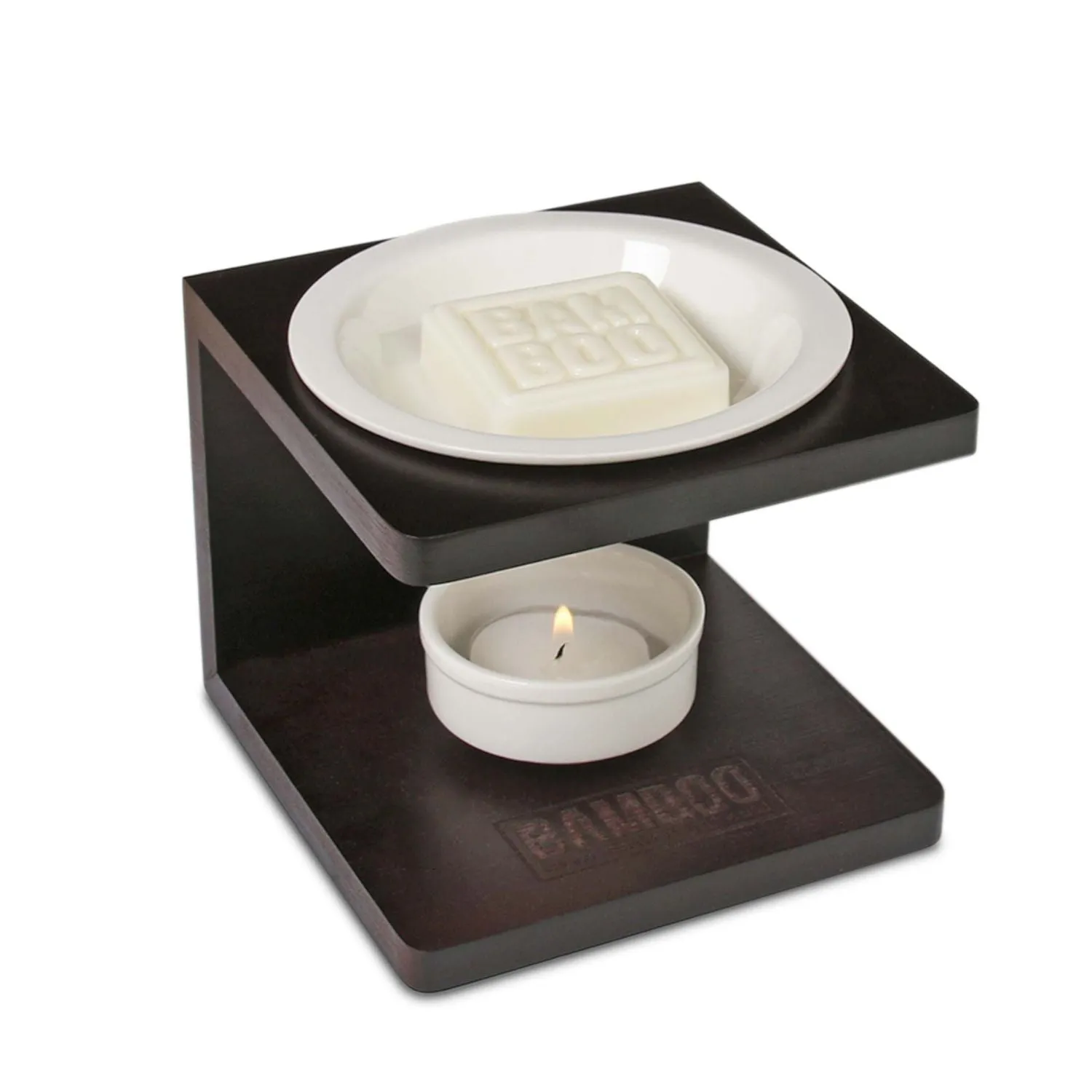 Bamboo Dark Wood Wax Melt Warmer
