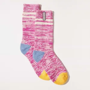 Bamboo Mid Length Womens Twisted Socks