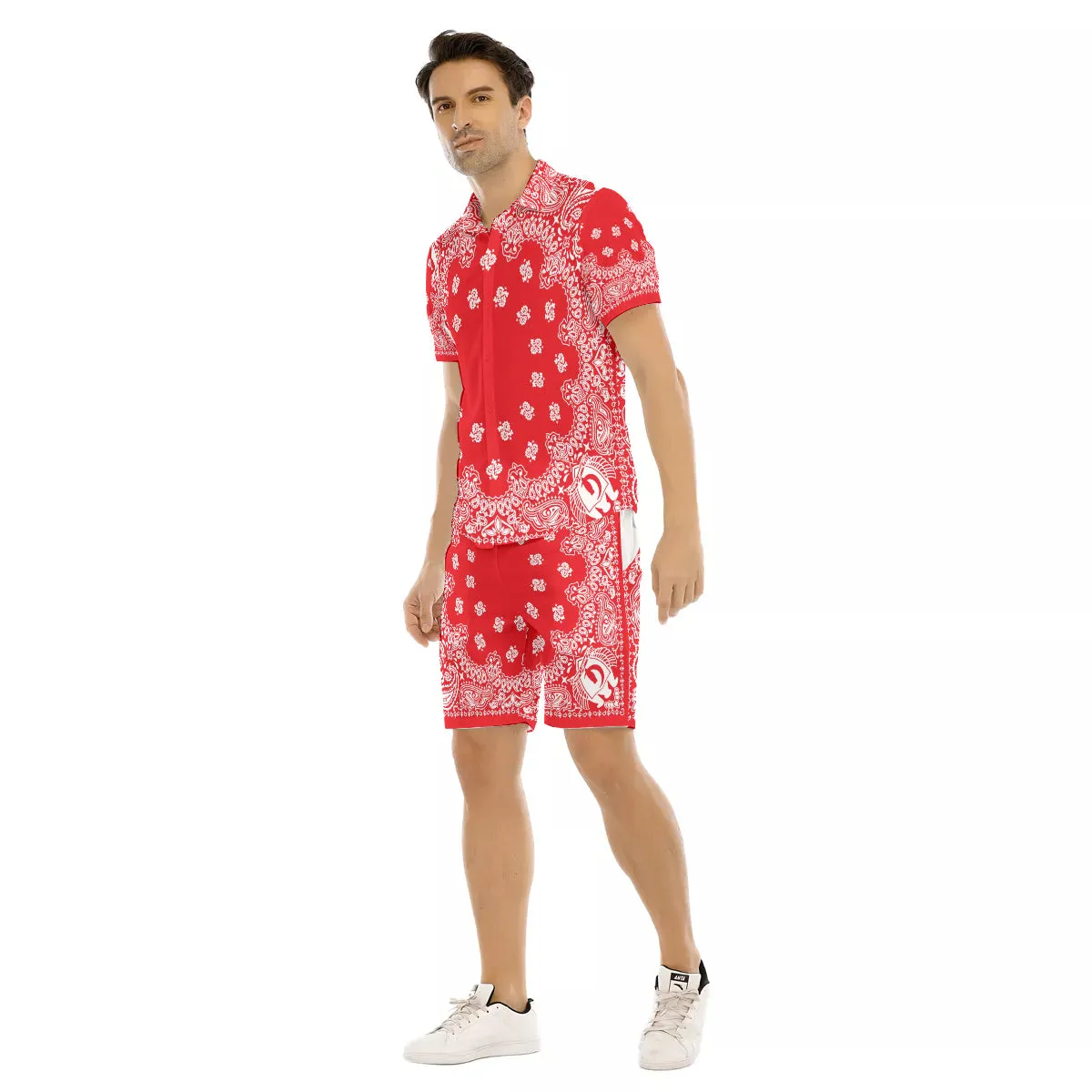 BANDANA Bs'UP Men's Short Sleeve Shirt Sets