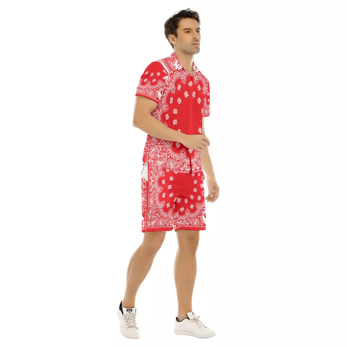 BANDANA Bs'UP Men's Short Sleeve Shirt Sets