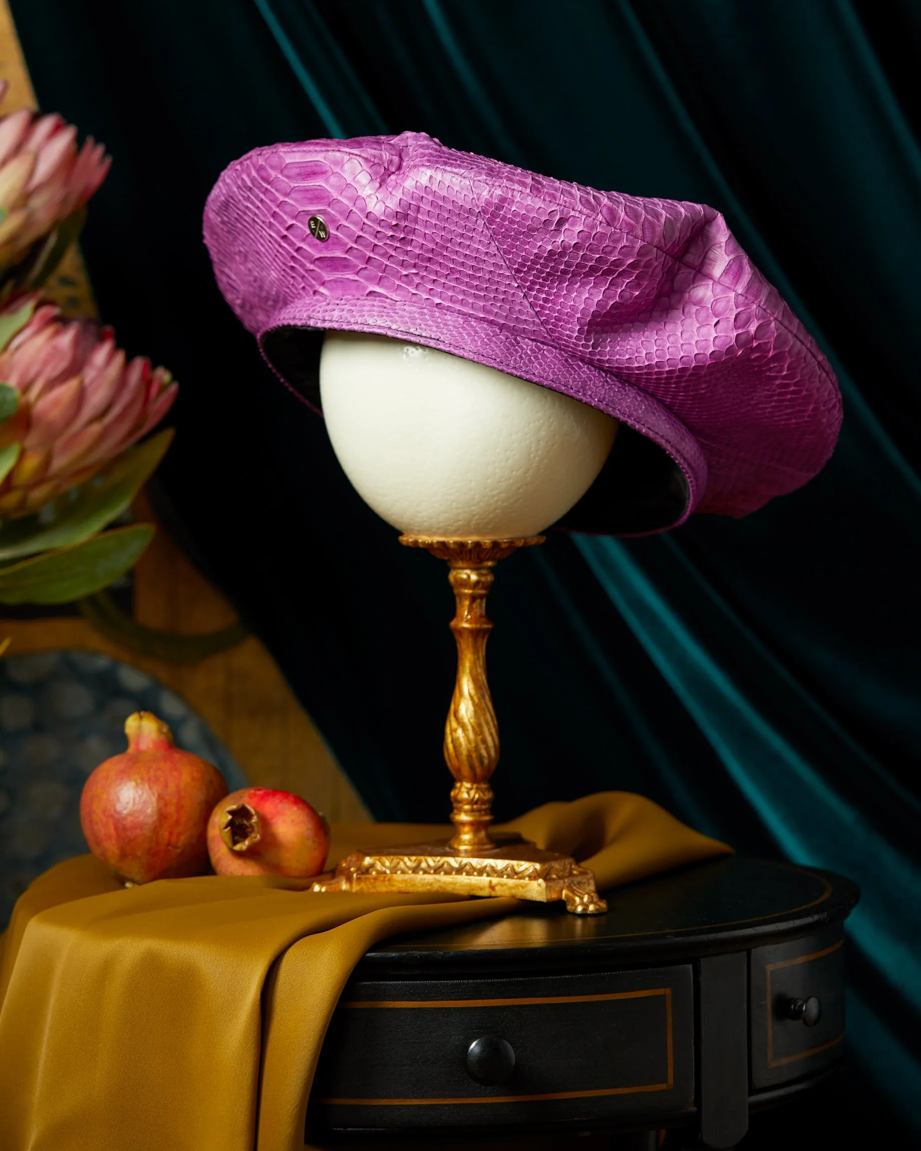 Barbados Fuchsia Beret