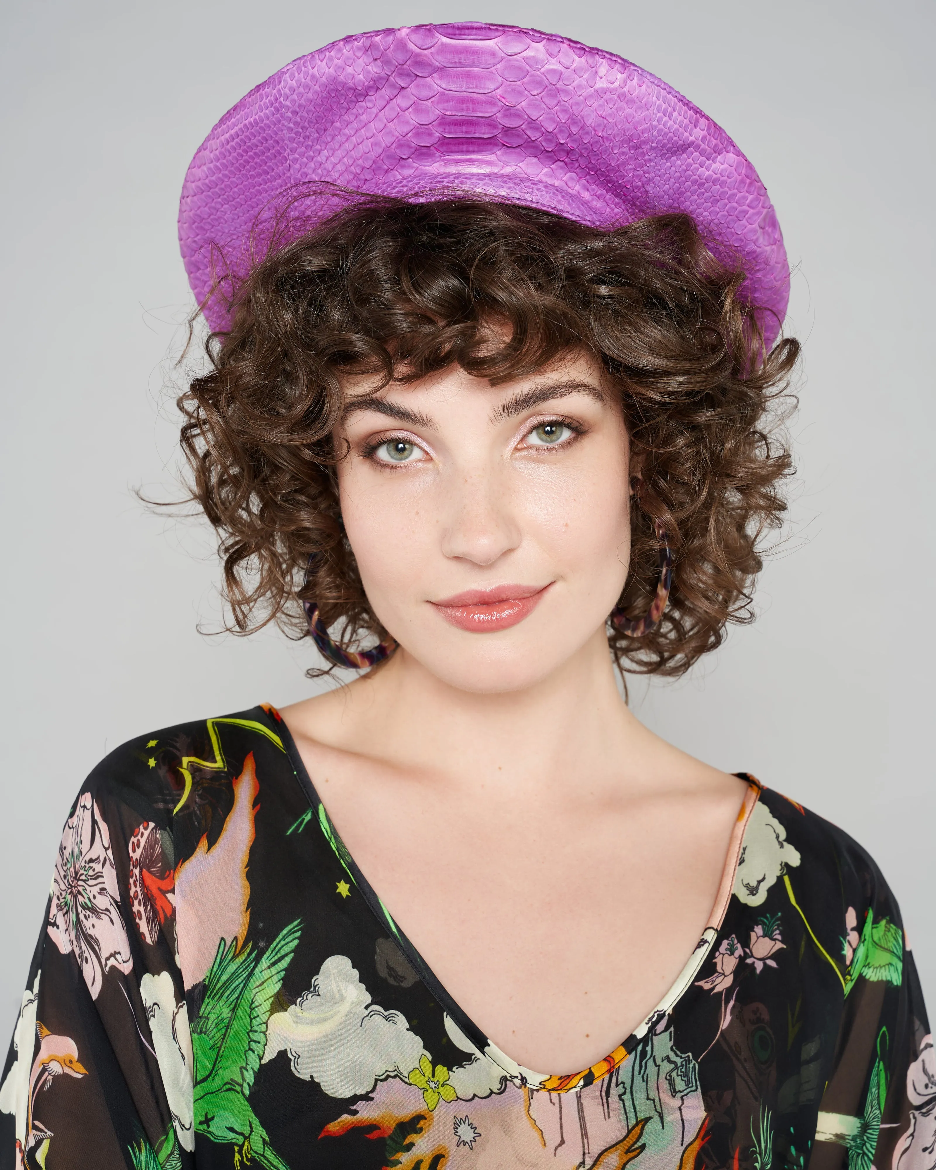 Barbados Fuchsia Beret