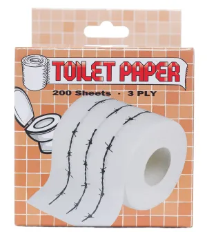 BARBED WIRE TOILET PAPER
