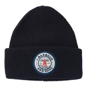 Barbour Mens Dunford Beanie Navy