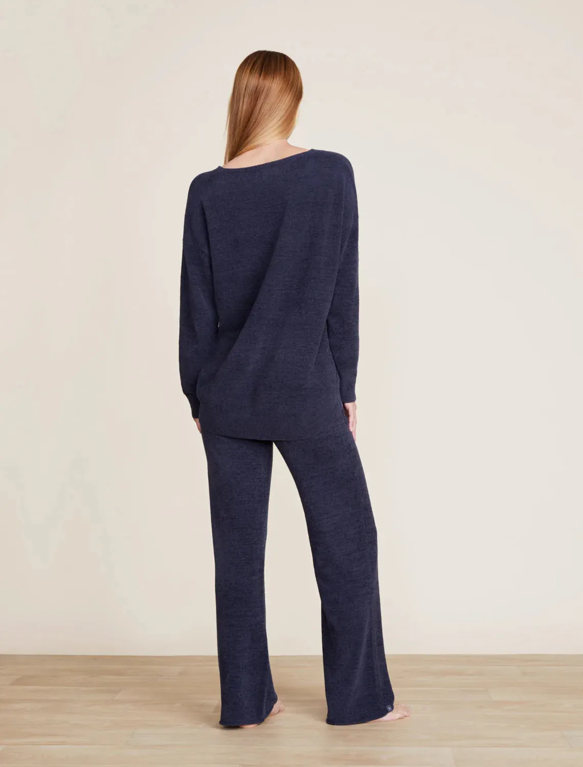 Barefoot Dreams CozyChic Ultra Lite® V-Neck Hi-Low Pullover