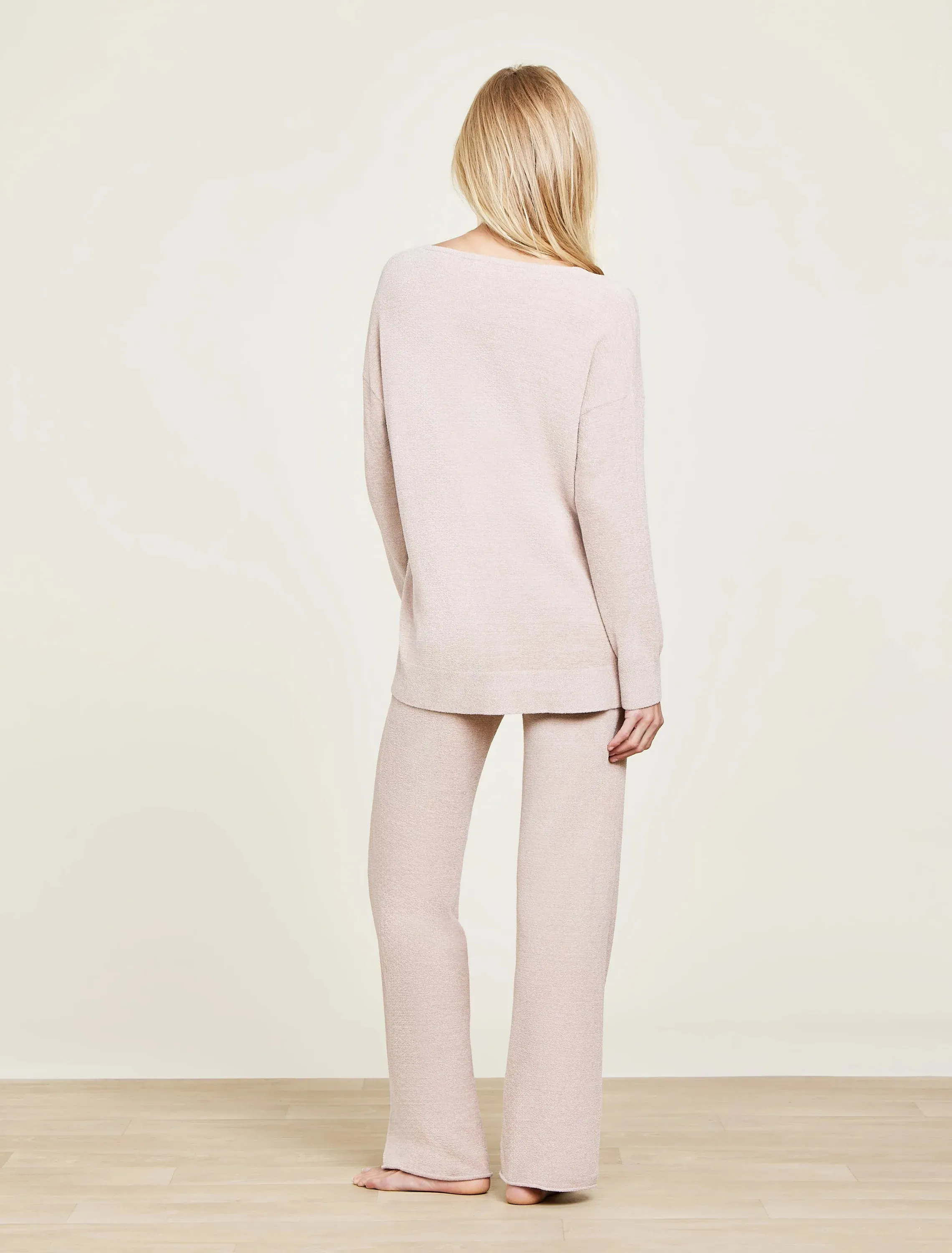 Barefoot Dreams CozyChic Ultra Lite® V-Neck Hi-Low Pullover