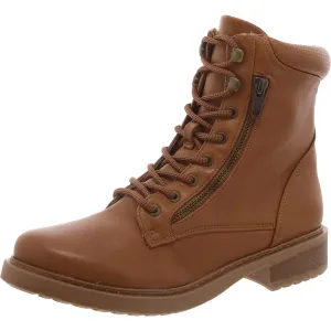 Baretraps Womens Holden Zipper Lace-Up Combat & Lace-Up Boots