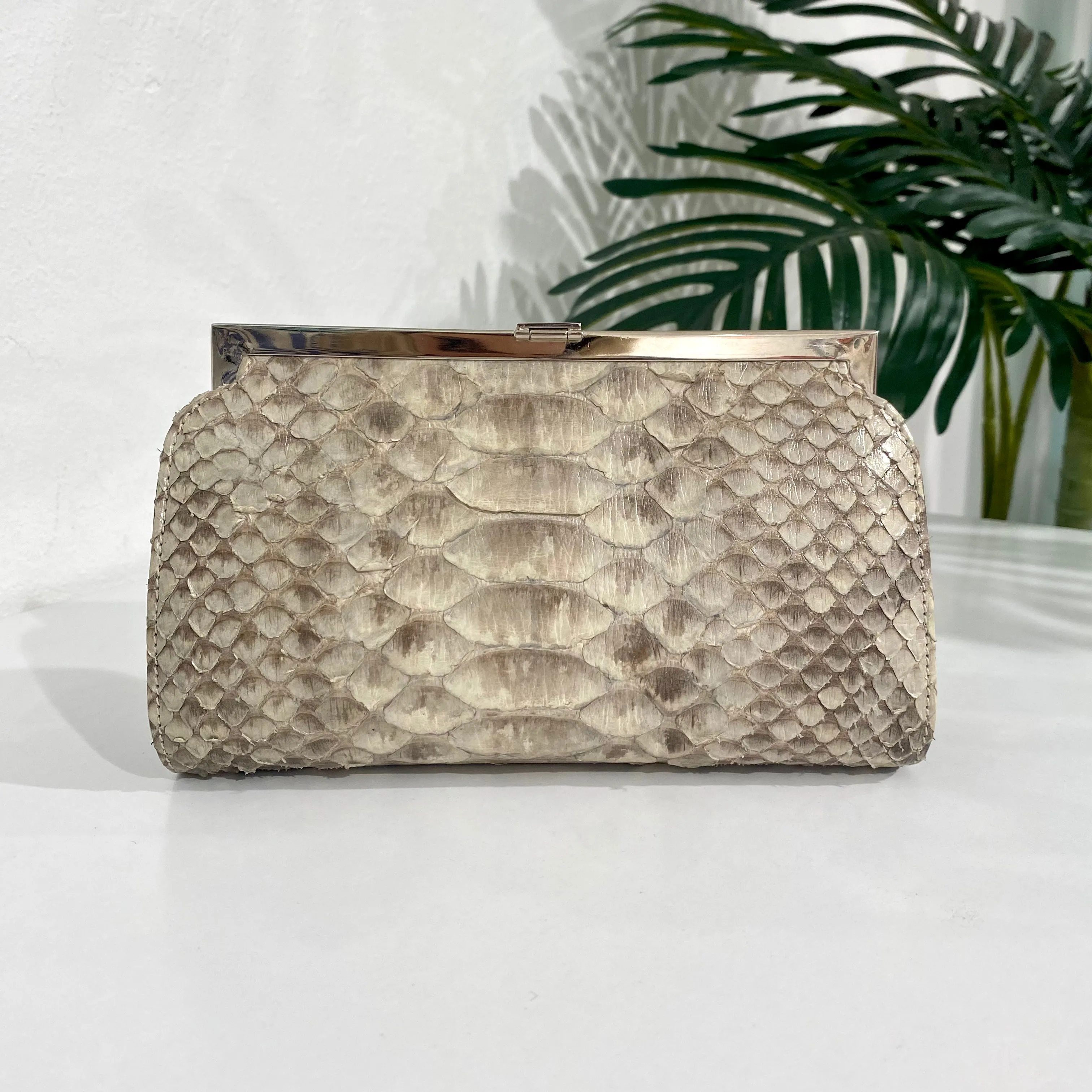 Barry Kieselstein-Cord Python Clutch